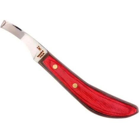 couteau à sabot bassoli zac left cut lame 70 mm ergonomique (1/2)