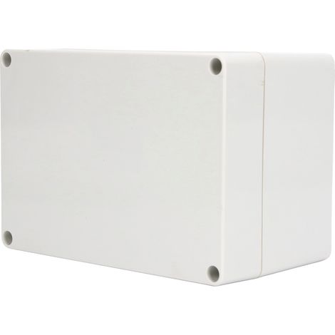 Elektrische Anschlussdose aus ABS, 160x110x90mm, IP65, wasserdichte Außenverdrahtungsdose mit Schutzgehäuse. (1/5)