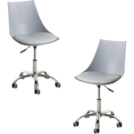 Packs Sillas - Pack 2 Sillas Blok Office - Gris claro (1/3)