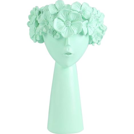 Vase - Couronne De Fleurs - Boîte De Rangement - Pot Pour Plantes D'intérieur - 28 x 18 x 8 cm - 1 Pièce (1/4)