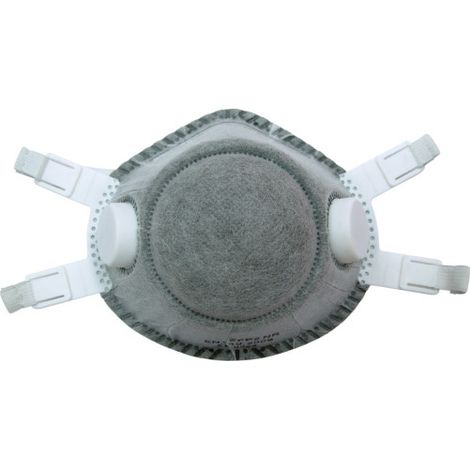 Mascarilla desechables FFP2 NR SAFETOP con dos válvulas y carbon activo