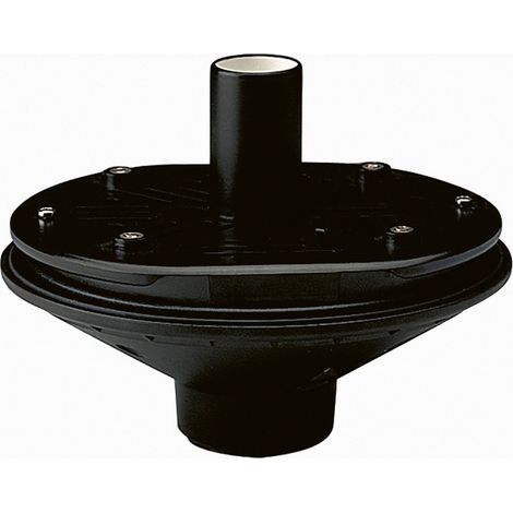 Luminaria para poste GLOBOS sin cúpula E27 70 W IP55 24 mm Negro
