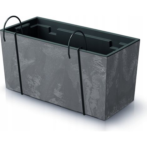 Urbi Beton Effect DUC400EW Balkon-Blumentopf  Marengo