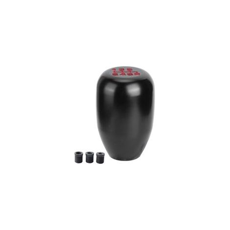Pomo universal para palanca de cambios manual de 6 velocidades (negro) (1/4)