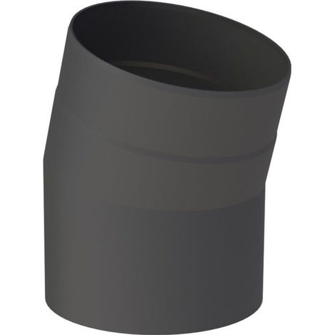 Coude 30° tuyau de poêle Ø 180 mm