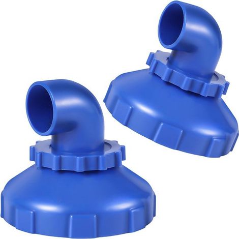 Ensemble de 2 pulvérisateurs rotatifs à 360° pour piscine et spa, avec raccord d'entrée d'eau et fonction de retour. (1/5)