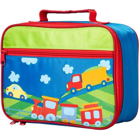 Sac fourre-tout isotherme à imprimé zoo pour enfants (train),