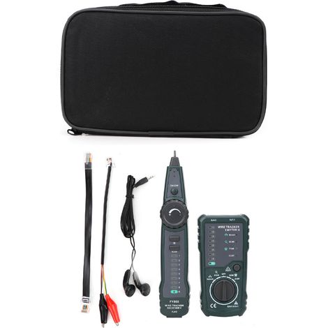 FY868 Telephone Network Cable Tester RJ45 RJ11 Lan Wire Tracker Kit