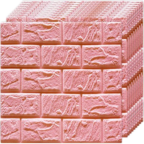 Panneaux Muraux 3D - 10 Pièces - 30 cm x 30 cm x 5 mm - Auto-Adhésifs - En Mousse PE Imprimable - Pour Décoration Intérieure (1/5)