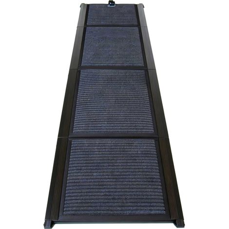 Rampa plegable para perros de coche 160 cm antideslizante 110 kg negra HAVRYA (1/5)