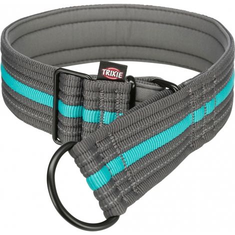 Dressurhalsband für Hunde Trixie Fusion Graphit Azul Océano M/L 38-48 cm
