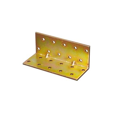 PIASTRA DI GIUNZIONE AD ANGOLO PESANTE LARGHEZZA MM.100- - mm.80x80x100 - 20 pezzi