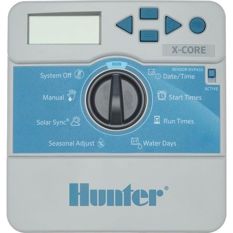Programador de riego eléctrico XC 601 Interior Hunter  Oferta exclusiva