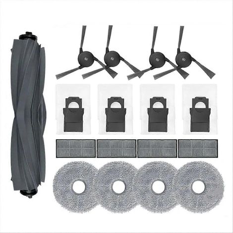 X40 Pro Saugroboter Ersatzteile Zubehör Ersatzbürstenkopf Filter Wartungsset Reinigung (1/5)