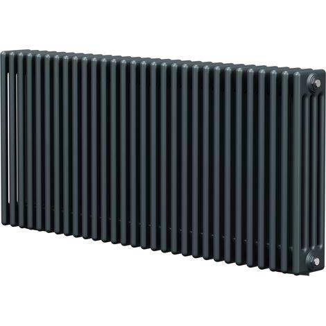 Colosseum Anthracite 600mm x 1340mm Quadruple Panel Radiator (1/5)
