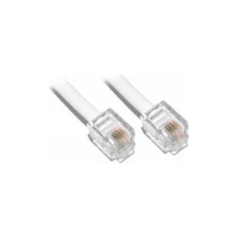 Cordon rj11 adsl blanc d'origine (1/2)