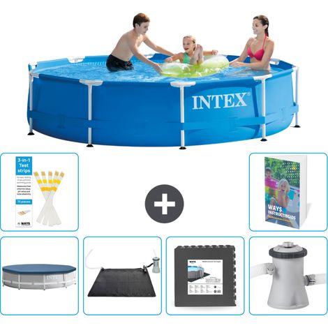Frame Pool Rund - 305x76 cm - 7-teilig S21