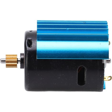Radiateur métallique haute vitesse 52 000 tr/min pour moteur 370 WPL D12 (bleu) - Pièces et accessoires de mise à niveau pour voiture RC (1/5)
