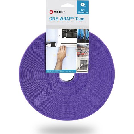 Velcro ONE-WRAP® Klebeband lila 20 mm x 25 m
