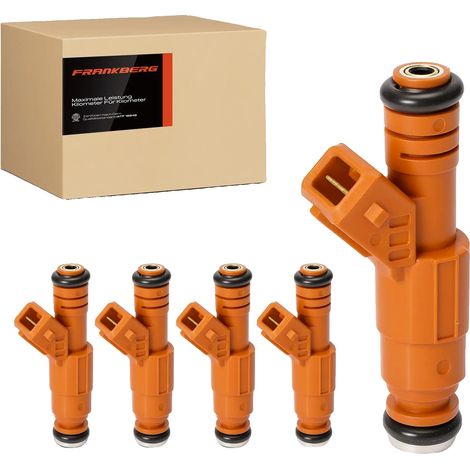 Iniettore, lunghezza 73,2 mm, 2 contatti di connessione, compatibile con VOLVO, tipo di carburante: benzina, iniezione a corpo farfallato (1/5)