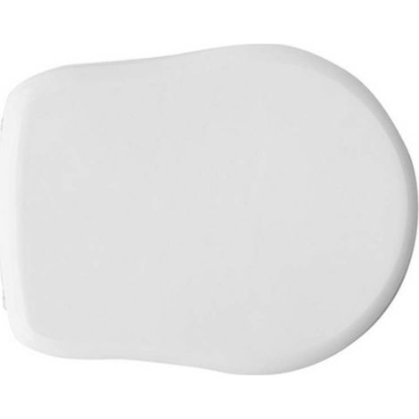 Sedile wc per kerasan vaso retro' bianco copriwater (1/5)