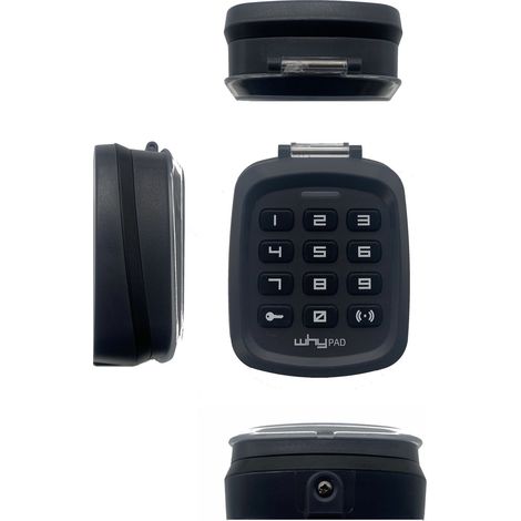 Tastiera Tastierino Numerica Via Radio Senza Fili Pulsantiera Wireless Nero Kp