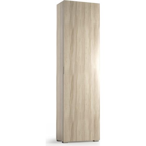 Colonna Multiuso H 182Cm 1 Anta Olmo Effetto Legno