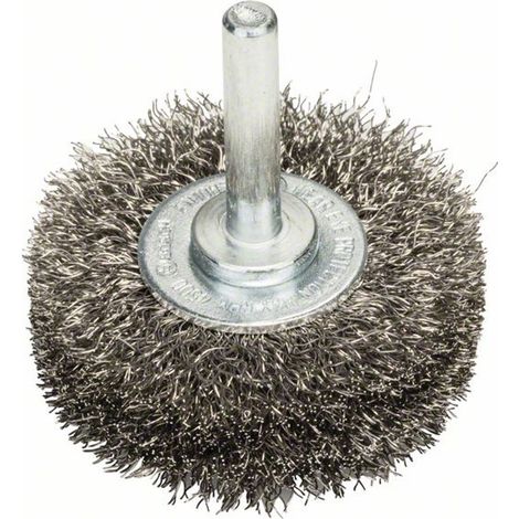 Bosch Scheibenbürste, Edelstahl, gewellter Draht, 50 mm, 0,2 mm, 15 mm, 4500 U/ min (1/5)