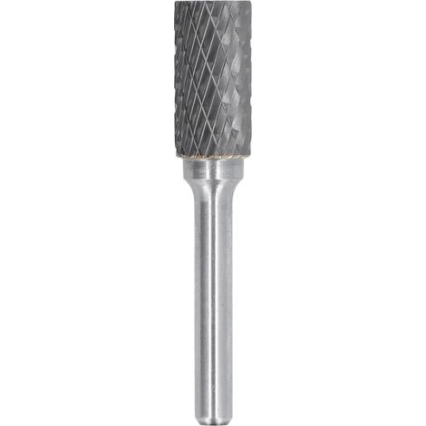 Lime rotative double coupe en acier tungstène cylindrique pour ébavurage et chanfreinage – embout de fraisage (1/5)