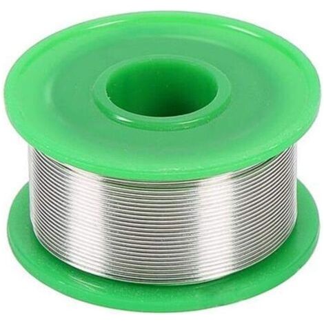 QORVA-50 g Sn99.3Cu0.7 Fil à souder sans plomb avec noyau en colophane Fil d'étain Fil à souder 0,8 mm (1/3)