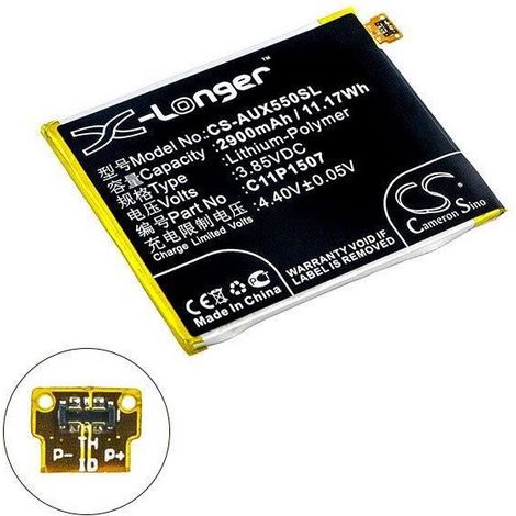 NX - Batterie téléphone, smartphone, GSM pour Asus 3.85V 2900mAh - 0B200-01670100C11P15 (1/2)