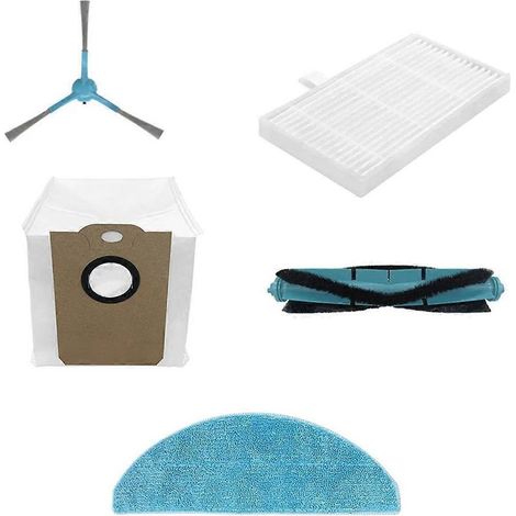 Brosse latérale principale, filtre HEPA et chiffon de nettoyage pour aspirateur Liectroux G7 AENO RC4S EVOLUTION AIRO (1/5)