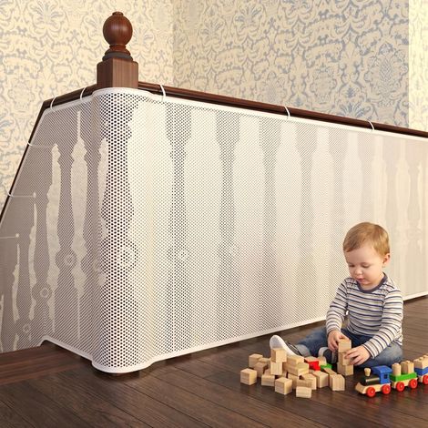 Filet de Securite pour Enfants, pour Escalier et Balcon pour Enfant Chat (1/5)