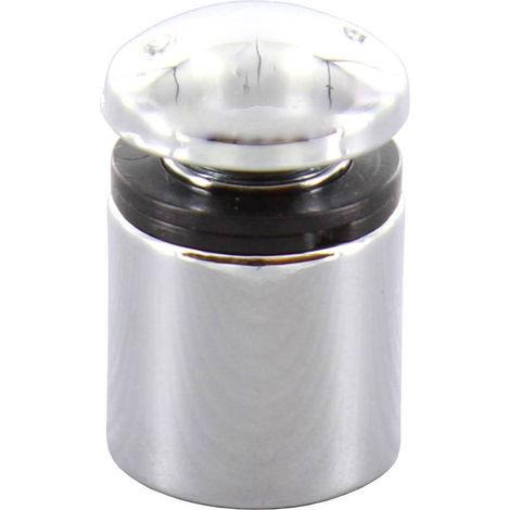 24 x espaciadores para placas de matr�cula de 16x15 mm, acabado cromo brillante