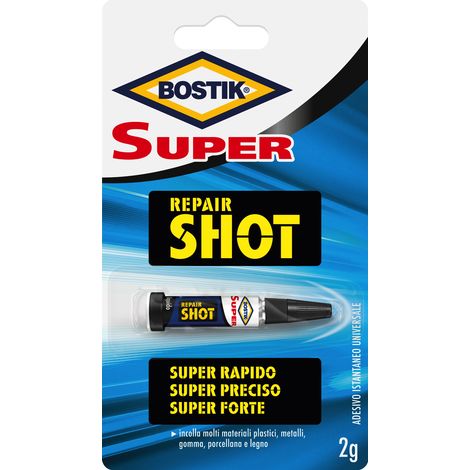Super Repair Shot Adesivo Liquido, Blister 2 gr