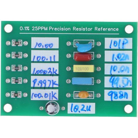 0,1 % Widerstandsreferenzplatine, 25 ppm Kapazitätsplatine für Ad584 LM399 (1/5)