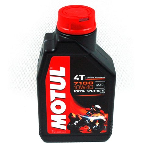 Aceite sintético para motor Motul 7100 4T 10W-40 (1 litro)