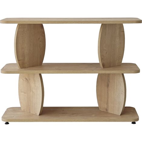 Beistelltisch aus Holz "Armonia" – 90 x 70 x 30 cm – Eiche Saphir (1/5)
