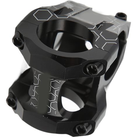 MEROCA kurzer Lenkervorbau für Mountainbikes, aus hohler CNC-gefräster Aluminiumlegierung, schwarz. (1/5)