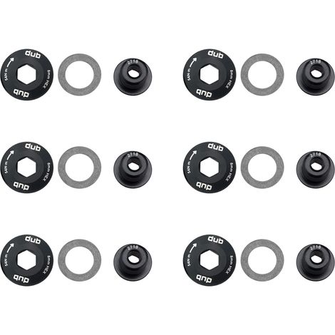 6X Vis Auto-Extractible en Alliage / M30 pour Boulon de Manivelle Dub pour Vélo de Route pour (1/5)