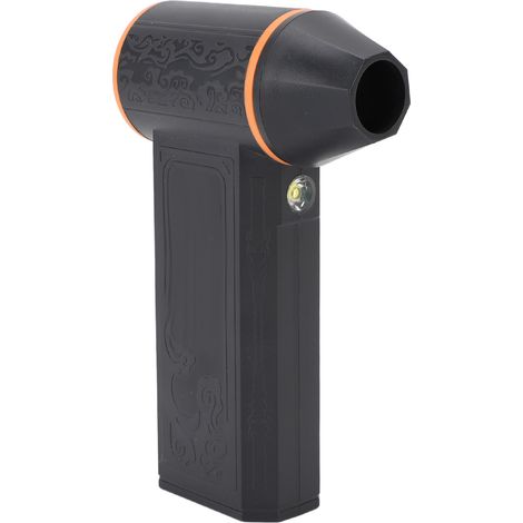 Souffleur d'air électrique 130 000 tr/min avec lumière LED, moteur sans balais, rechargeable et sans fil, ventilateur turbo pour PC, appareils électroniques et nettoyage de voiture (1/5)
