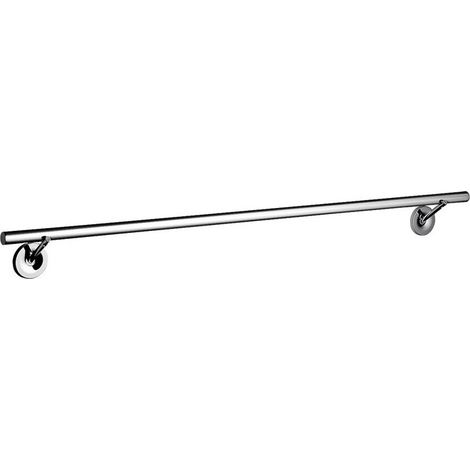 Barre porte-serviette 600 mm chroméé