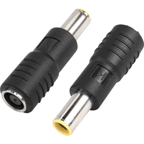 DC Coupler 8mm Male to Female Power Connector DC7909 for Solar Generator, Solar Panel and Portable Power Stations (2 Pack) (1/5)