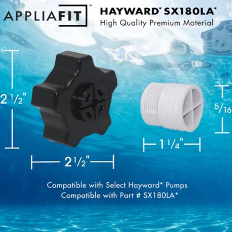 Diverses applications - Kit d'assemblage fiable de bouchon de vidange compatible avec Hayward SX180LA (1/3)