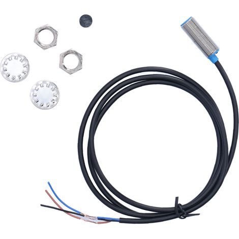 Lot de 10 détecteurs de proximité inductifs à effet Hall magnétique M12 NPN NC DC5‑30V NJK‑5002D (1/5)