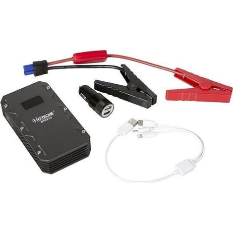 Avviatore Batteria Auto Moto 500A Barca Booster Jump Starter Emergenza (1/2)