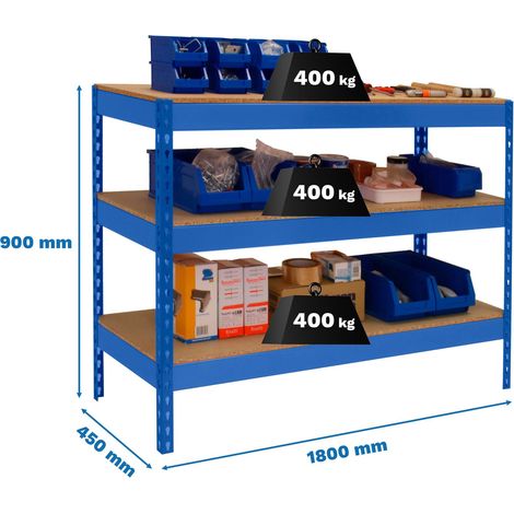 Simonrack Professioneller Robuster Und Haltbarer Arbeitstisch Blau