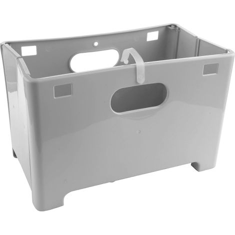 Panier de rangement pliable en plastique pour sous-vêtementsjouetscosmétiquesorganiseur de livresgris (1/5)