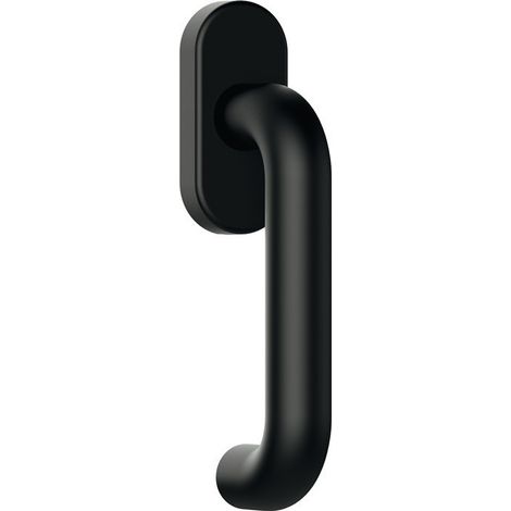 Poignée fenêtre 111PBFG Polyamid 90 noir profond matt 30 mm Standard HEWI