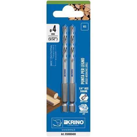 PUNTA RETTIFICATA PER LEGNO Ø 4 x L.92 mm - cf. da 2 pezzi